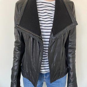 Michael Kors Black Leather Jacket